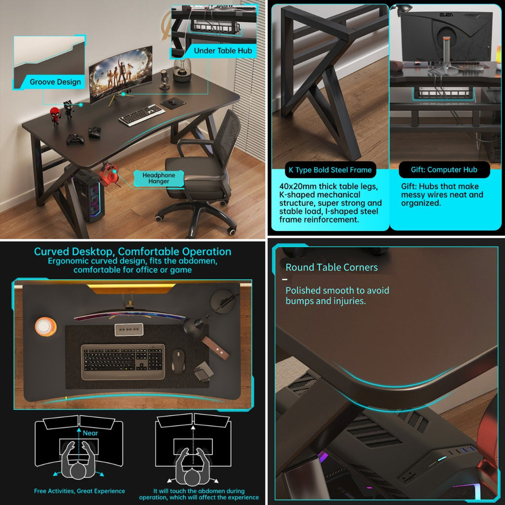 Ciieeo 2 Pairs Foot Rest Under Desk Gaming Desk Accessories Desk  Accessories for Men Secret lab Ergo…See more Ciieeo 2 Pairs Foot Rest Under  Desk