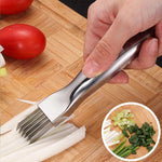 Chopped Green Onion Slicer Tool Sharp Shred Silk The Knife Stainless Steel Kitchen Gadget Vegetables Scallion Julienne Shredder