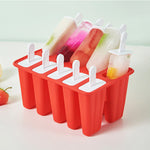 Reusable Easy Popsicle Molds Shapes, Ice Maker Machine Silicone BPA Free