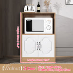 Kitchen Pantry Cabinet Storage Islands Cupboard for Living Room Dinning Room Sideboard Buffet Wine Cooler Adjustable Shelves