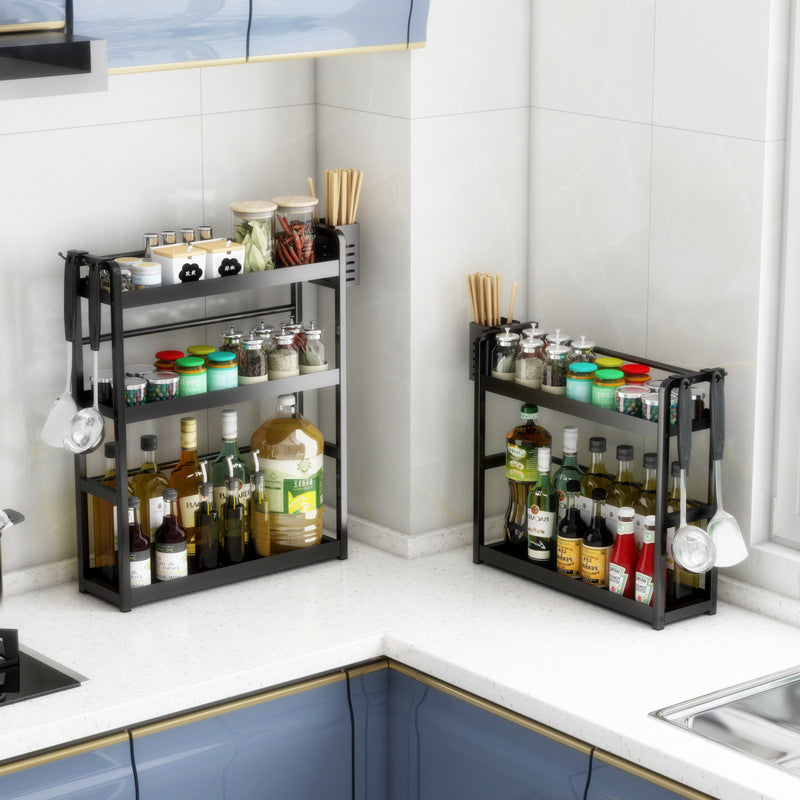 4-tier Spice Rack Organizer For Cabinet, Countertop, Pantry