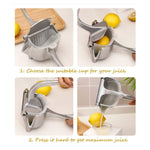 Manual Juicers Hand Squeezer Handheld Heavy Duty Press Citrus Juicer Lemon Lime Orange Apple Juice Lemonade Cocktail Juicery