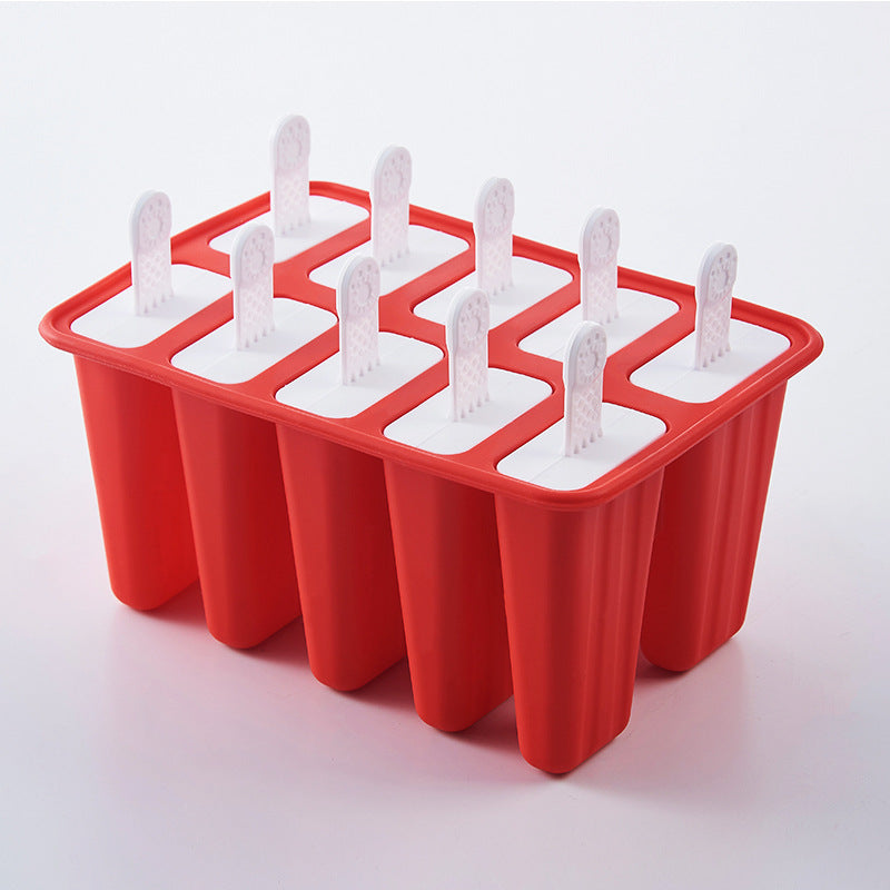 Reusable Easy Popsicle Molds Shapes, Ice Maker Machine Silicone BPA Free